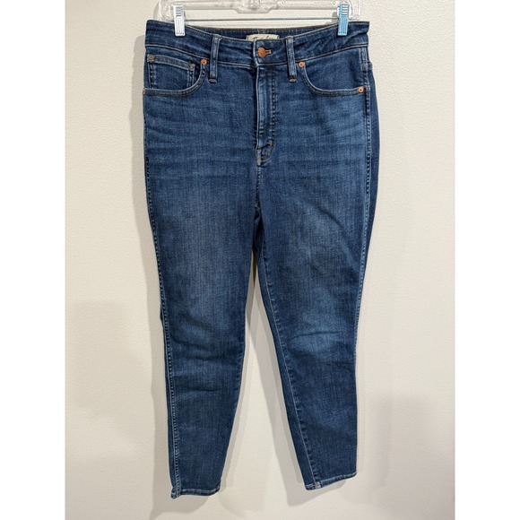 Madewell Denim - Madewell Skinny Jeans Women's Size 29 Blue Denim Curvy High Rise 5 Pocket Preppy